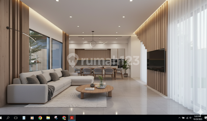 Sell New House at HoekTaman Villa Meruya West Jakarta 2