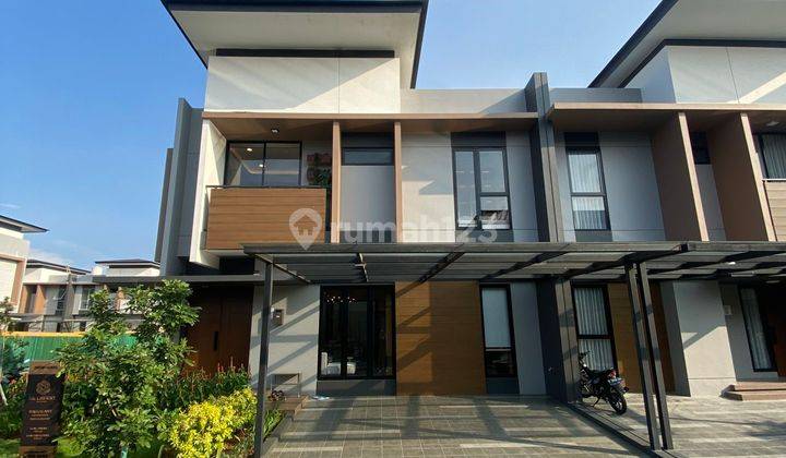 RUMAH CLUSTER MAHOGANY SIAP HUNI DI KAWASAN SUMMARECON 1