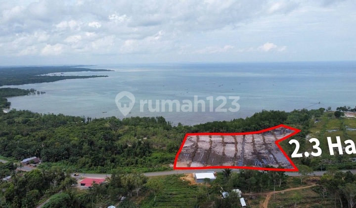 Dijual Tanah View Pantai Belitung – 2,3 Ha Shm