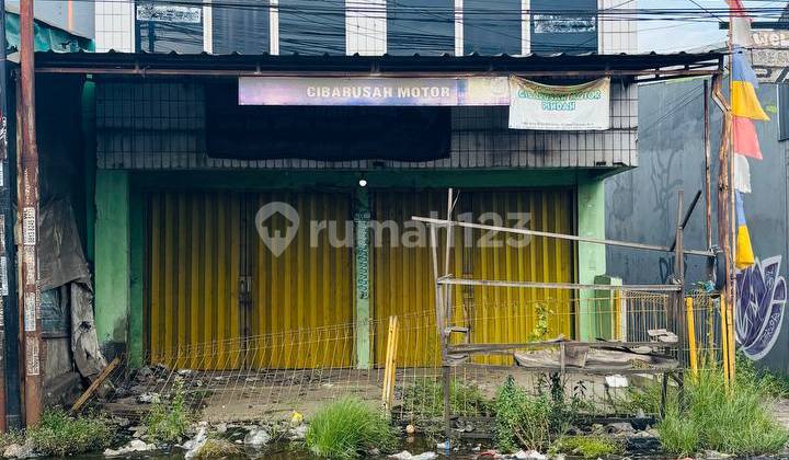 Disewakan Ruko Gandeng di Cibarusah Cikarang Lokasi Ramai Komersil