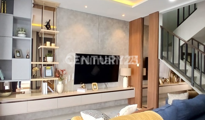 Rumah Baru Estetik Furnished Dg Attic Discovery Bintaro Sektor 9