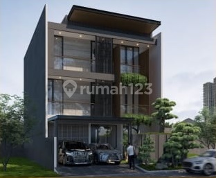 Rumah Citraland South Emerald Mansion 3 Lantai Modern Tropical Design 2