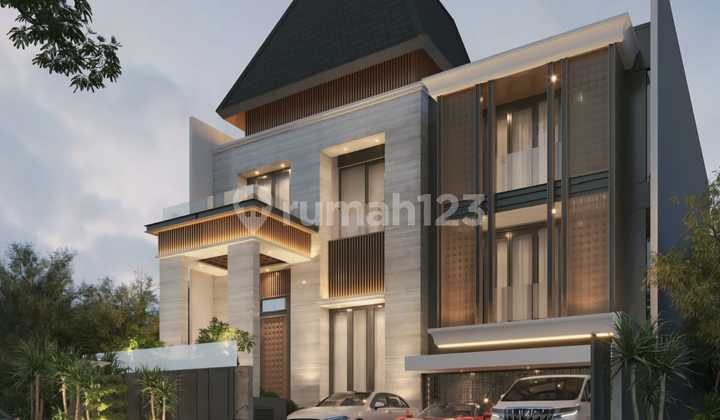 Citraland Raffles Garden New Fresh 2.5 Floors Split Level House