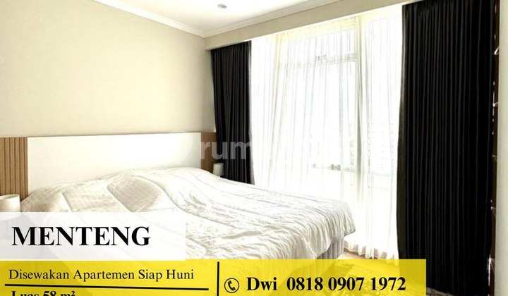Menteng Park Apartment 2 BR Furnished Already Renovated