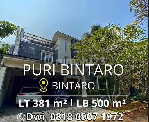 Rumah Bagus di Puri Bintaro, Tangerang Selatan SHM, di Bawah Harga Pasar! Rumah Bagus di Puri Bintaro, Tangerang Selatan SHM, di Bawah Harga Pasar!