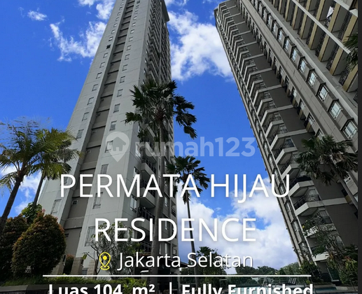 For Rent 3 BR Furnished Apartment at Permata Hijau Residences