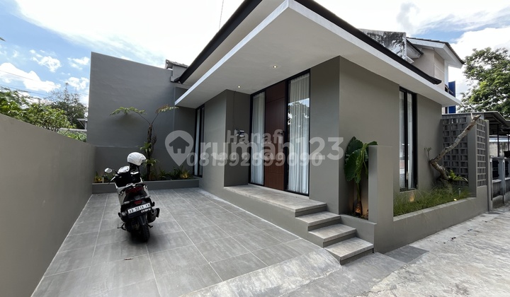 Minimalist House in Jogja for Sale Near Atturots Hospital Fully Furnished