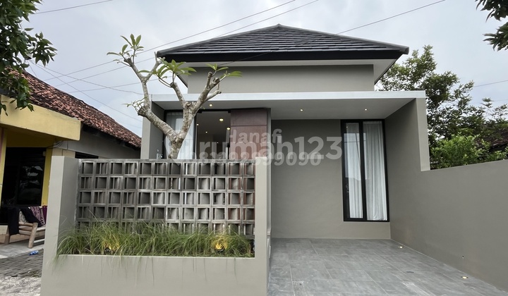 Rumah Jogja Dijual Full Furnish View Sawah Mobil Papasan