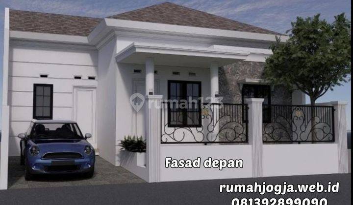 Rumah Jogja Dijual Utara Pasar Godean Model Clasic 2