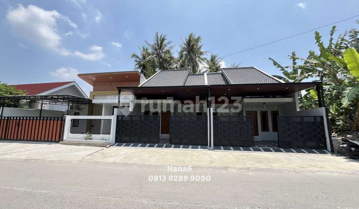 Rumah Minimalis Tepi Aspal dekat Pasar Godean