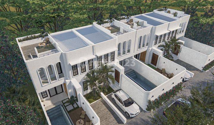 Villa Modern Tropis Di Kawasan Nusa Dua Dengan Rooftop 1