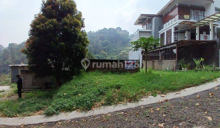 tampak depan tanah kavling cluster dago giri