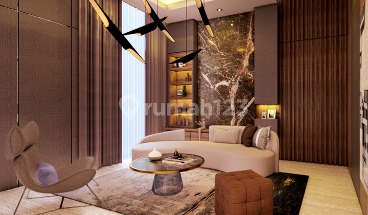 Rumah Modern Elegan Karya Arsitek Di Jgc Jakarta Garden City, Cakung, Jakarta Timur