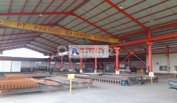 For Rent Warehouse 2998 Sqm with 3 Ton Hoist in Kragilan, Serang