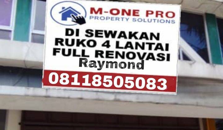 Disewakan Ruko 4 Lantai 320 Mtr di Cikupa Citra Raya 1