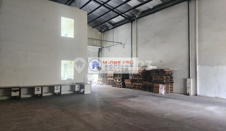 For Rent: 259 SqM Warehouse, Well-Maintained in Tigaraksa, Tangerang