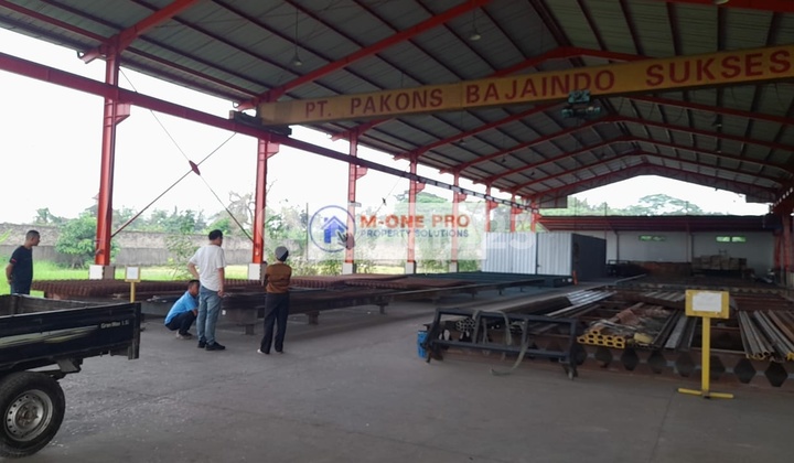 For Rent Warehouse 2998 Sqm with 3 Ton Hoist in Kragilan, Serang
