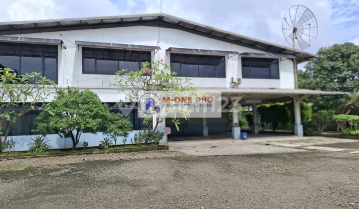 Dijual Pabrik 10275 Mtr Ada Office 2 Lantai di Batu Ceper