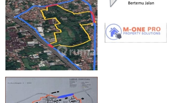 Dijual Tanah 9.7 Ha Pinggir Jalan Bawah NJOP di Bogor