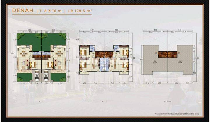 HUNIAN VILLA MEWAH DENGAN DESAIN KLASIK PERSEMBAHAN DARINODIGON PREMIER. HUNIAN BERKELAS INTI KOTA YANG BERADA DI KAWASAN RINGROAD GAGAK HITAM MEDAN SELAYANG. 2