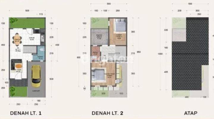 Hunian Villa Minimalis dari *Jemadi Home* Tipe 61 dengan Harga Minimalis di Kawasan Cemara Krakatau Medan Timur. 2