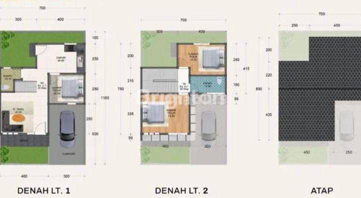 Hunian Villa Minimalis dari *Jemadi Home* Tipe 77 dengan Harga Minimalis di Kawasan Cemara Krakatau Medan Timur. 2