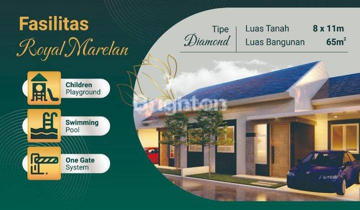 Hunian impian ROYAL MARELAN tipe Diamond dengan Lokasi Strategis dan Bebas Banjir di Kawasan Berkembang Medan Utara. 1