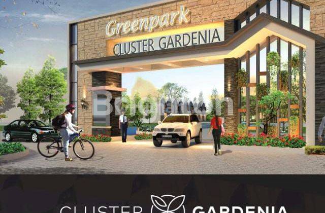 Hunian Greenpark cluster Gardenia strategis dekat kanal STM di Kecamatan Medan Johor. 1