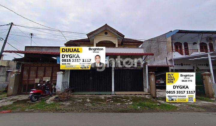 Rumah Murah dan Tempat Usaha Strategis dekat pasar daerah Medan Selayang