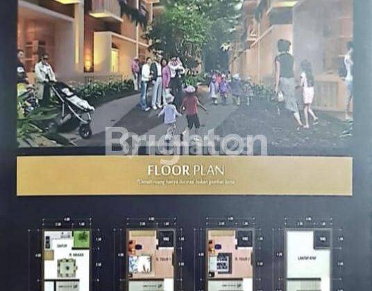 HUNIAN RUKO & TOWNHOUSE EXCLUSIVE KONSEP DOUBLE DECKER YANG MENGGUNAKAN BASEMENT PARKING UNTUK HUNIAN DENGAN STRUKTUR LANTAI TERPISAH ANTARA LANTAI UTAMA DAN LANTAI PARKIR.HUNIAN IMPIAN KELUARGA ORCHID GARDEN--TIPE BLOOSOM MEMBERIKAN KENYAMANAN DAN KEAMA 2