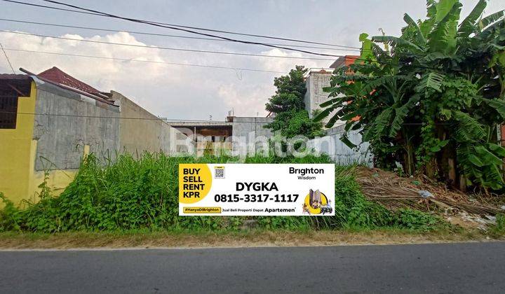 Tanah SHM Pinggir Jalan Cocok Untuk Ruko, Kost-Kostan, Investasi. Lokasi Strategis dekat Kampus dengan Jalan Setia Budi dan RingRoad Gagak Hitam di Kecamatan Medan Selayang. 1