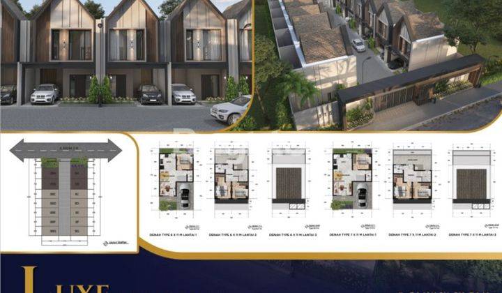 Hunian Luxe Residence Tipe 7×14 -- Villa Private dengan Konsep Modern dan Luxury Menciptakan Desain yang Elegan Menjadi Hunian Impian Keluarga di Kawasan SM Raja Medan Amplas. 2