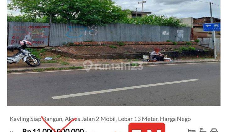 Kavling Siap Bangun, Akses Jalan 2 Mobil, Lebar 13 Meter, Harga Nego

 1