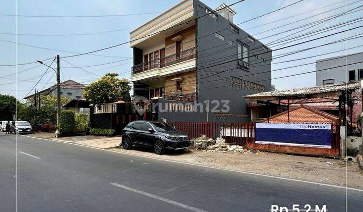 TURUN HARGA Rumah Murah Hitung Tanah Pinggir Jalan Utama Komplek Gudang Peluru Tebet 1