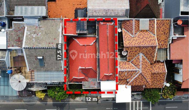 Rumah Lama 211m²  Pinggir Jalan 3 Mobil Lebar Dekat Mt Haryono 2