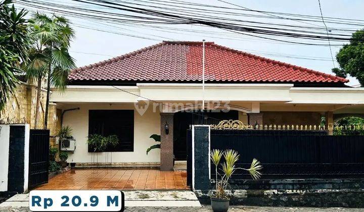 Nego Aja! Rumah Besar Hook 585m2 Akses Jalan Utama Di Pusat Tebet 2