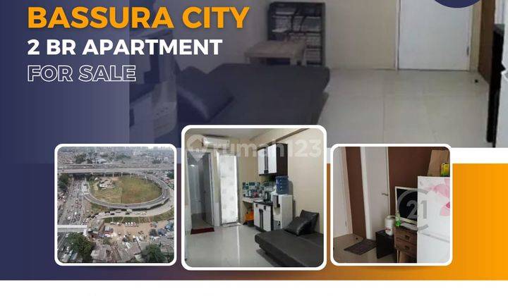 Dijual 2 BR Apartemen Bassura City Furnished Tower Alamanda 1