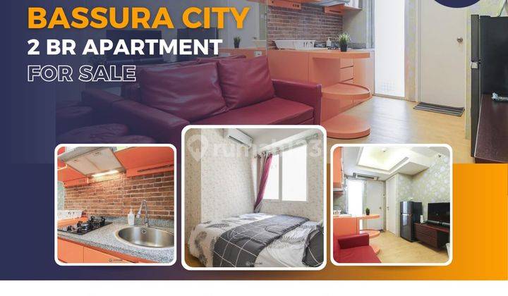 Dijual 2br Apartemen Bassura City Furnished Tower Flamboyan 1