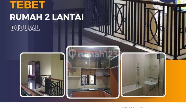 Dijual Rumah Hook 2 Lantai Tebet Jakarta Selatan 1