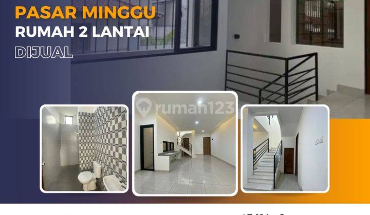 Dijual Rumah 2 Lantai smart Home Hadap Timur, di Pasar Minggu 1