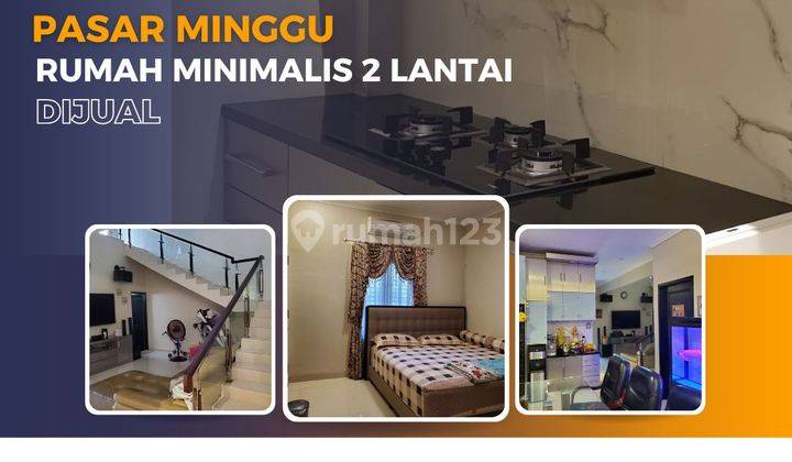 Dijual Rumah Minimalis 2 Lantai Pasar Minggu Jakarta Selatan 2