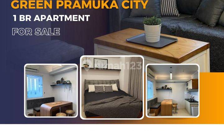 Dijual 1BR Apartemen Green Pramuka City Cempaka Putih  1