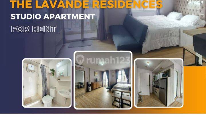 Disewakan Studio Apartemen The Lavande Residences Furnished Tebet Jakarta Selatan 1