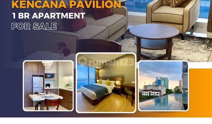 Dijual 1 BR Apartemen Kencana Pavilion Tower Somerset Kebayoran Lama Jakarta Selatan 1