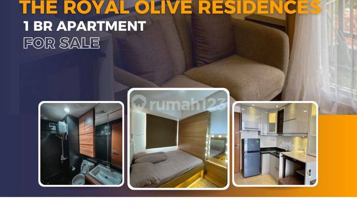 Dijual 1BR Apartemen The Royal Olive Residence 1