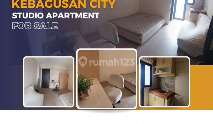 Dijual Studio Apartemen Kebagusan City 1