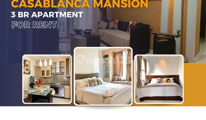 Disewakan 3BR Casablanca Mansion Furnished 1