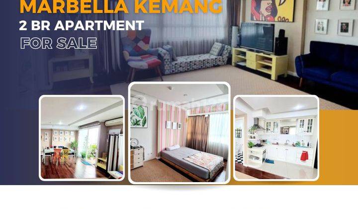 Dijual 2BR Marbella Kemang Residences Furnished 1