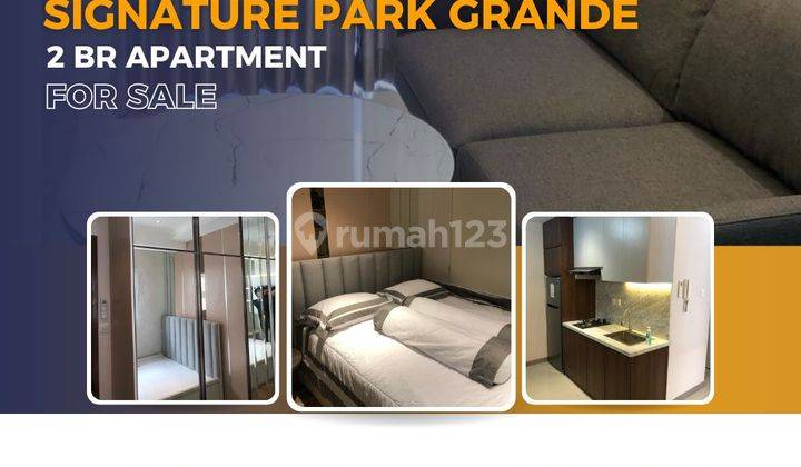 Dijual 2BR Signature Park Grande 1