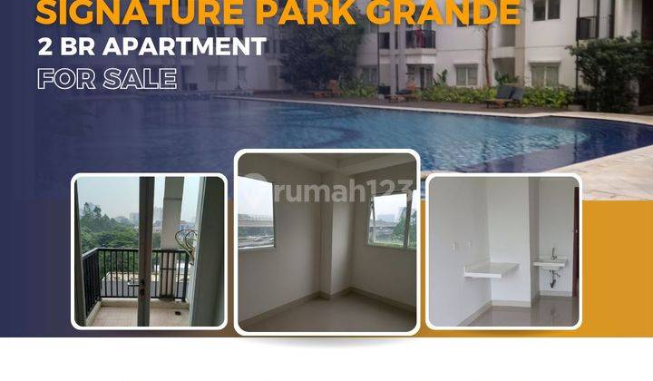 Dijual 2BR Signature Park Grande  1